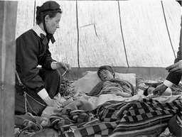 Attending the sick